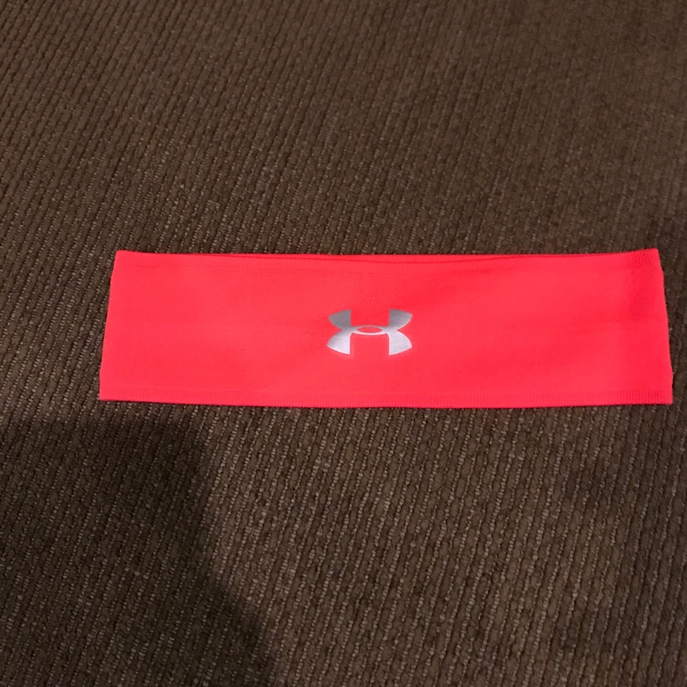 Under Armour Neon Orange Headband